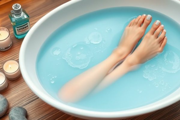 The Must-Try Listerine Foot Soak for Cracked Heels