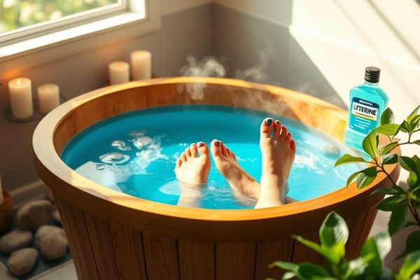 These Listerine Foot Soaks Are More Than Just Soothing