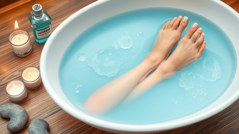The Must-Try Listerine Foot Soak for Cracked Heels