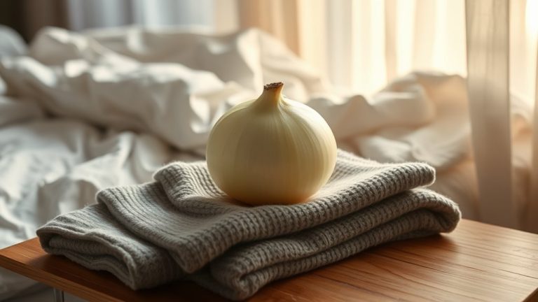 Weird But Effective- Onion in Your Socks for Better Sleep.